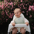 Bluey x Mushie Silicone Baby Bib - Mushie