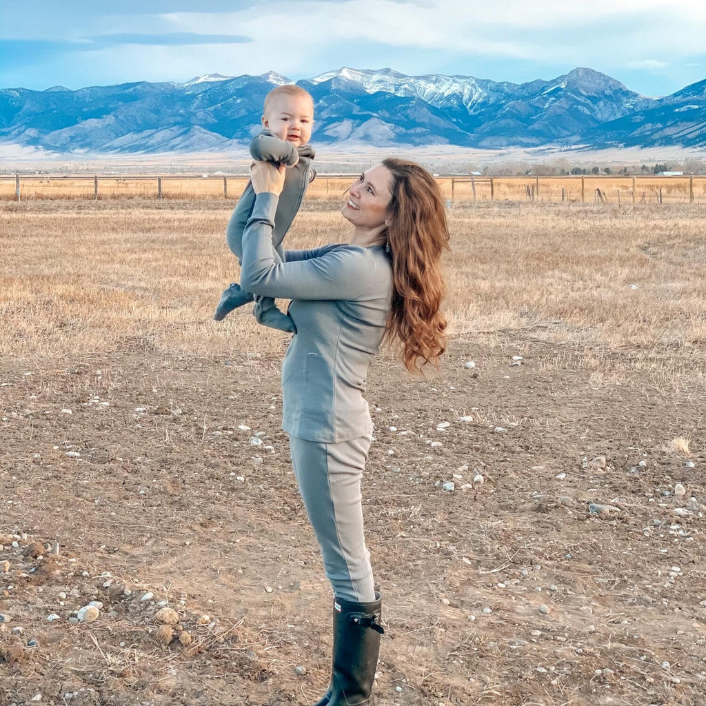 Mommy & Me Bundle in Gray