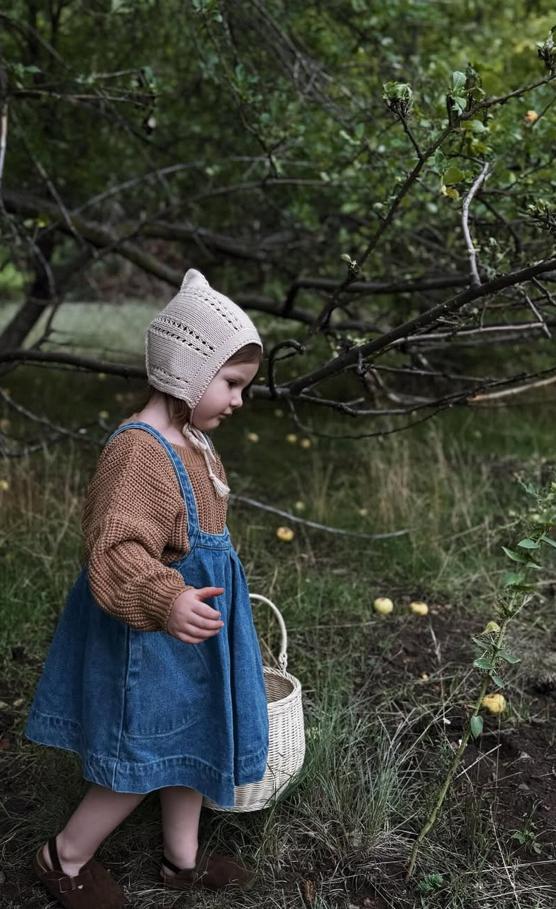 Pichi vaquero oversize para niños