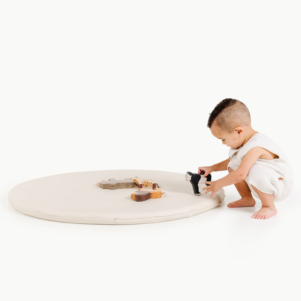 Minialfombrilla de juego acolchada