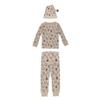 Holiday Thermal Long-Sleeve PJ & Cap Set