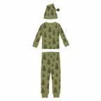 Holiday Thermal Long-Sleeve PJ & Cap Set