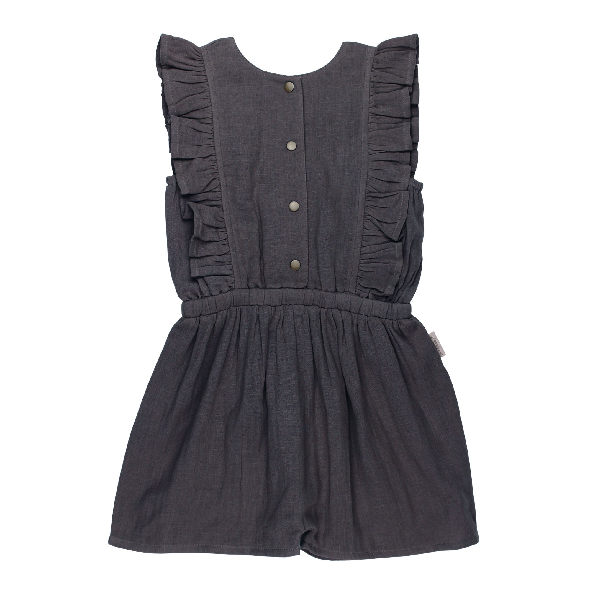 Chia Seed | Kids' Organic Muslin Ruffle Jumper