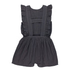 Chia Seed | Kids' Organic Muslin Ruffle Jumper