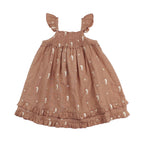 Adobe Seahorse | Kid's Organic Muslin Summer Dress