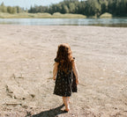 Chia Anchor | Kid's Organic Muslin Summer Dress