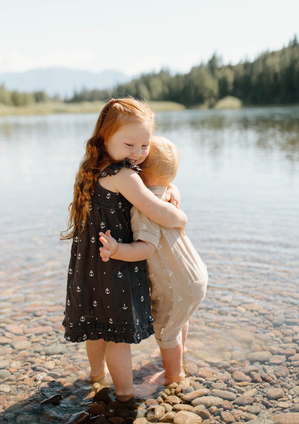 Chia Anchor | Kid's Organic Muslin Summer Dress