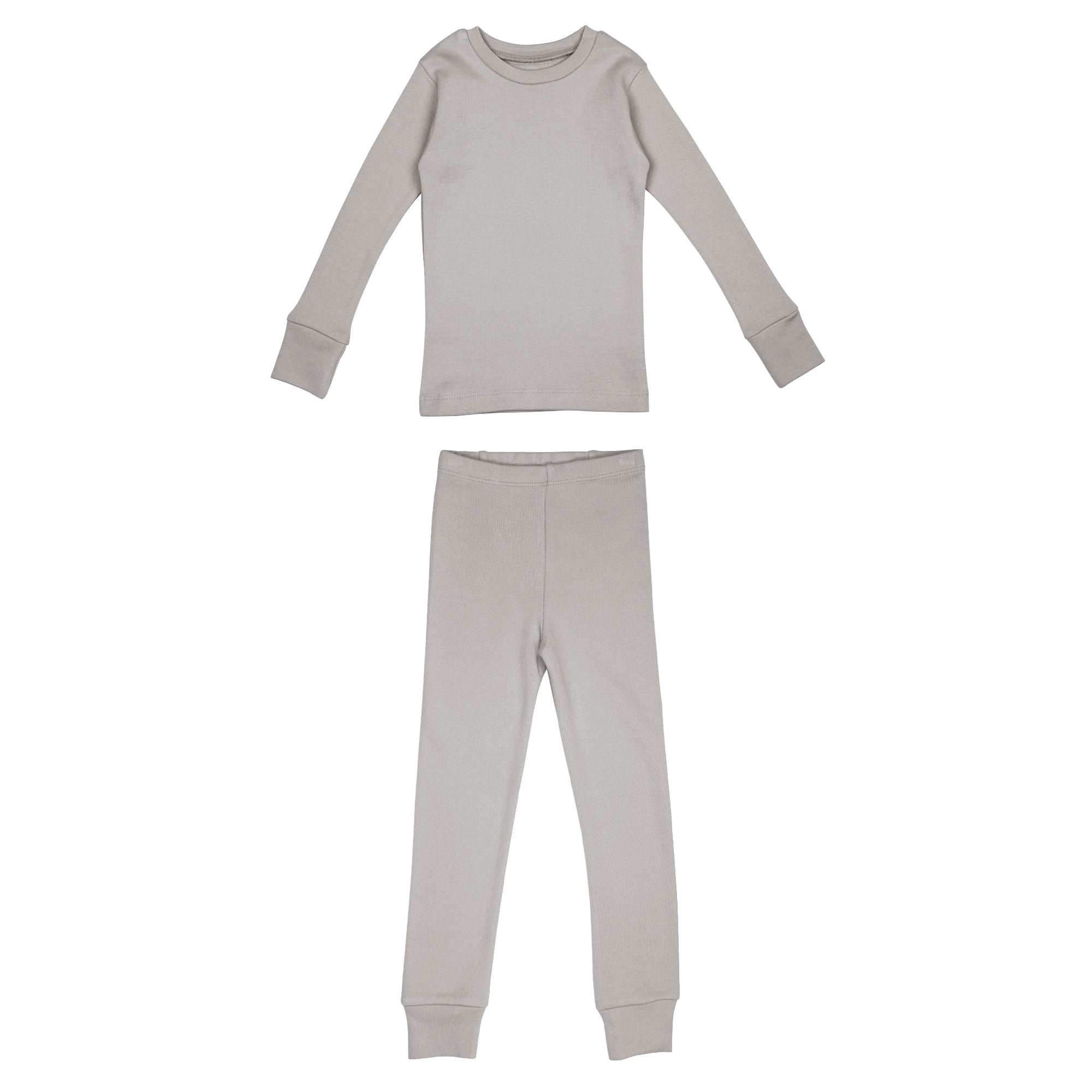 Light Gray | Kid's Organic PJ Set
