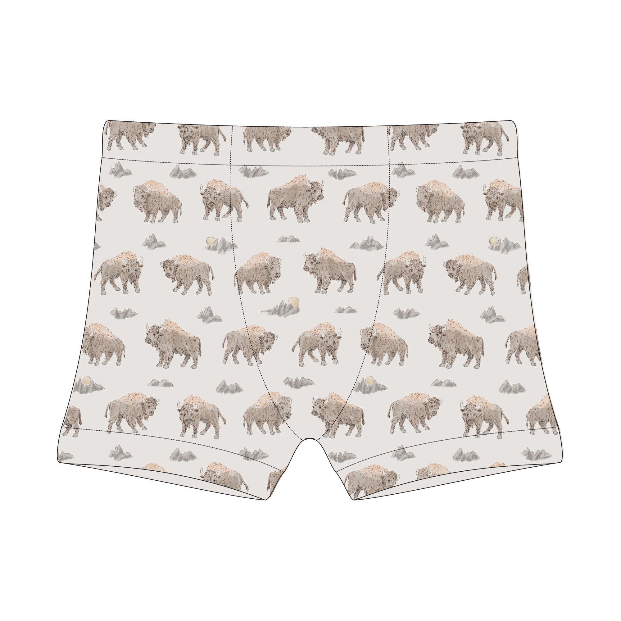 Bison | Organic Potty-Training Boxers