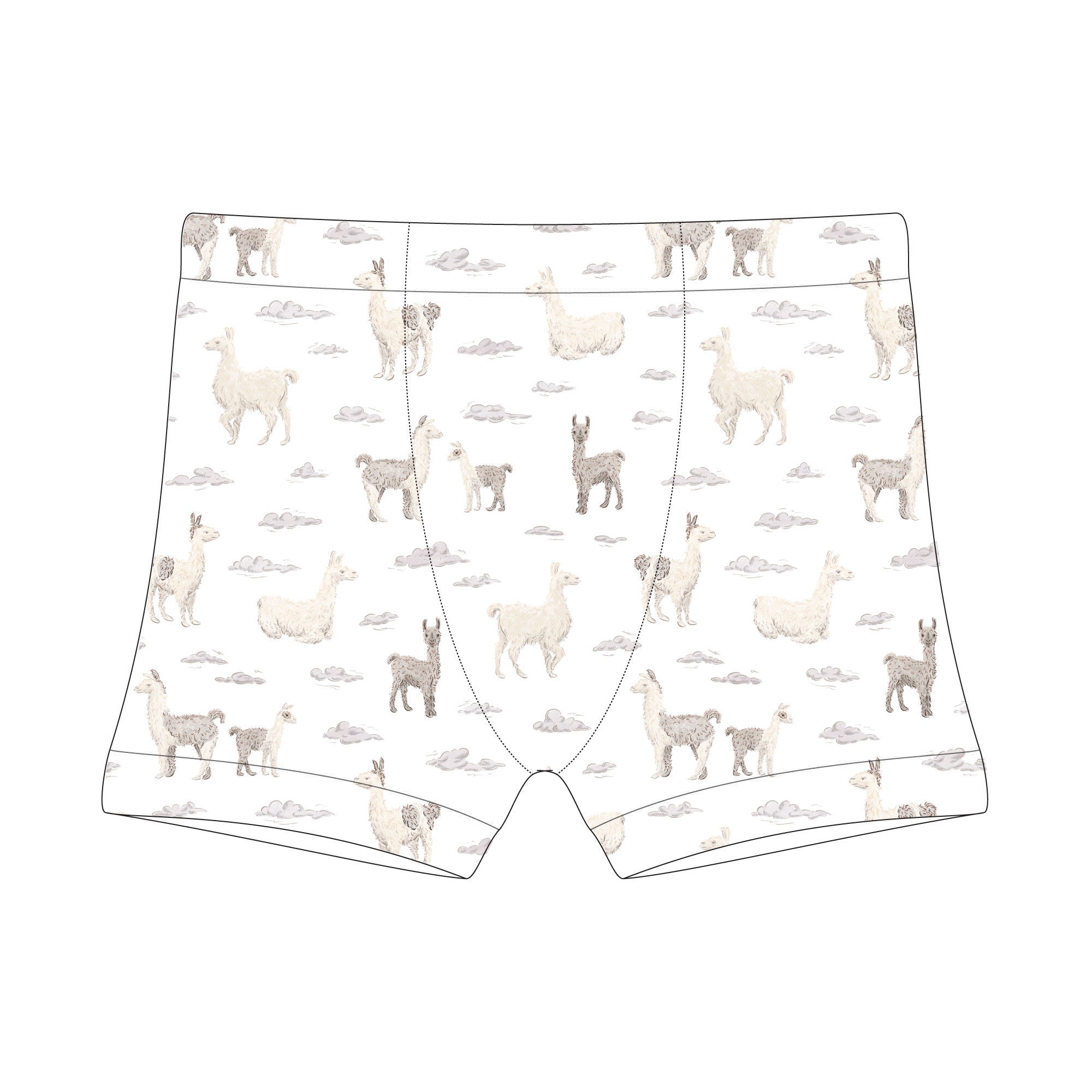 Llama | Organic Potty-Training Boxers