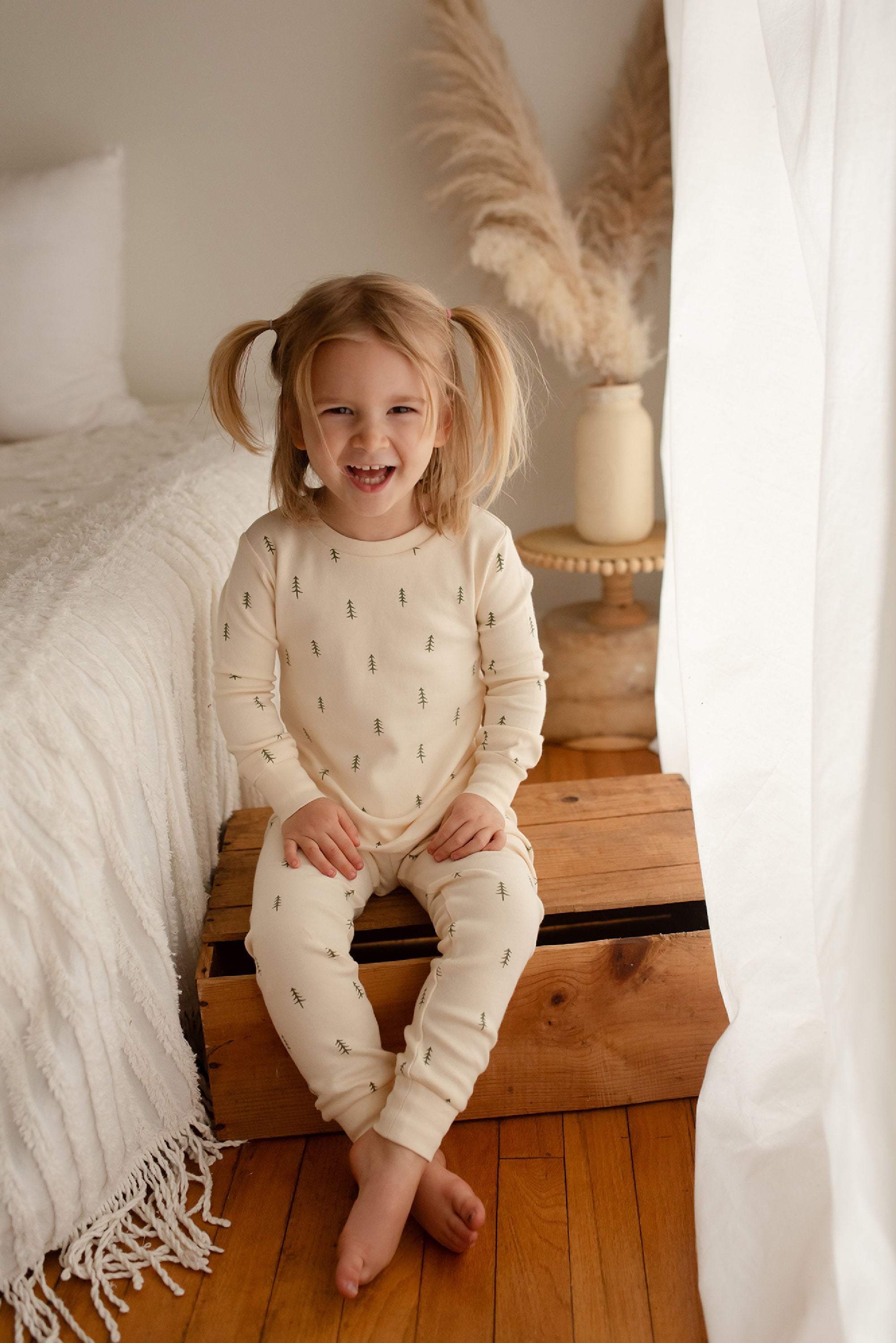 Buttercream Tree | Kids' Organic PJ Set