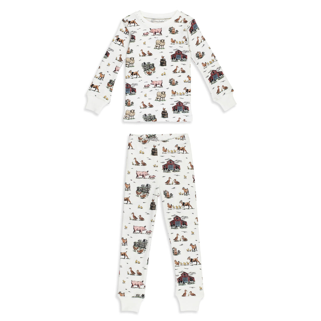 Farm Friends | Kids' Organic PJ Set