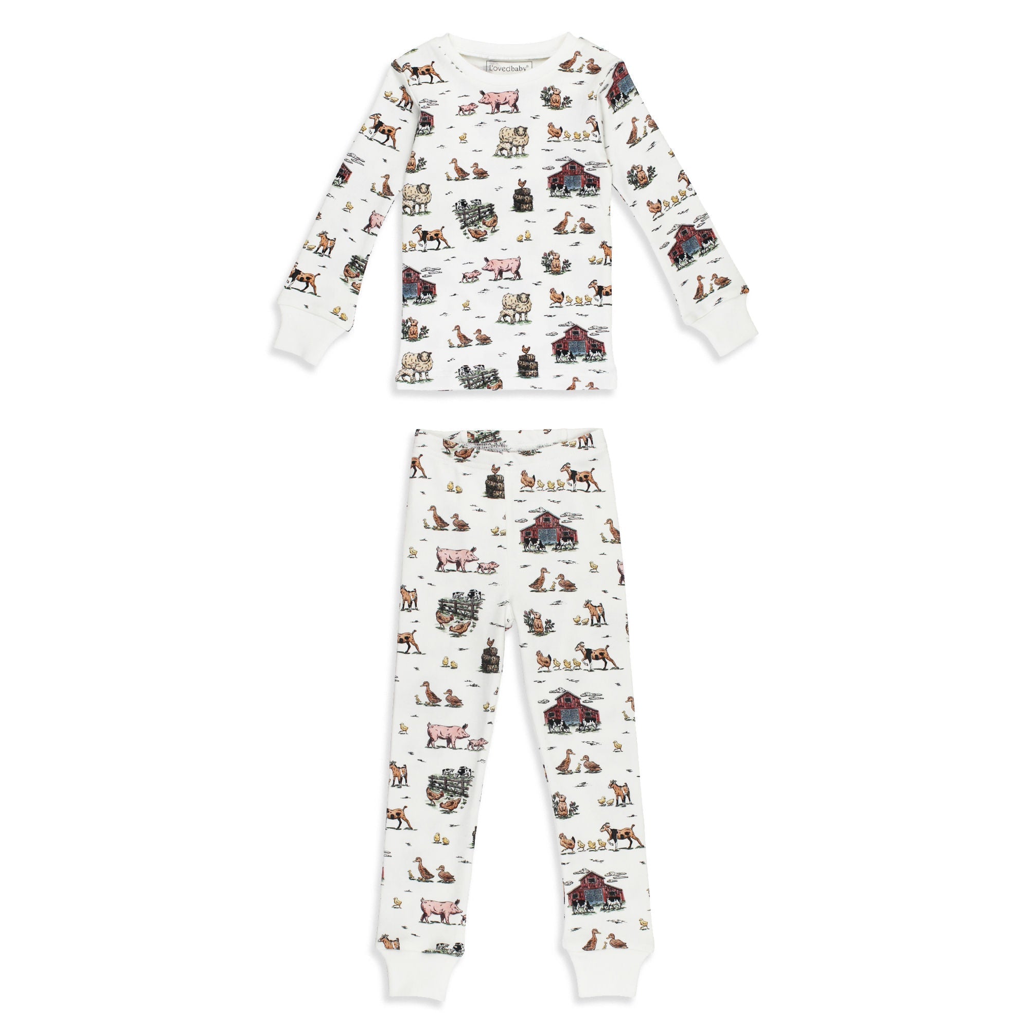 Farm Friends | Kids' Organic PJ Set