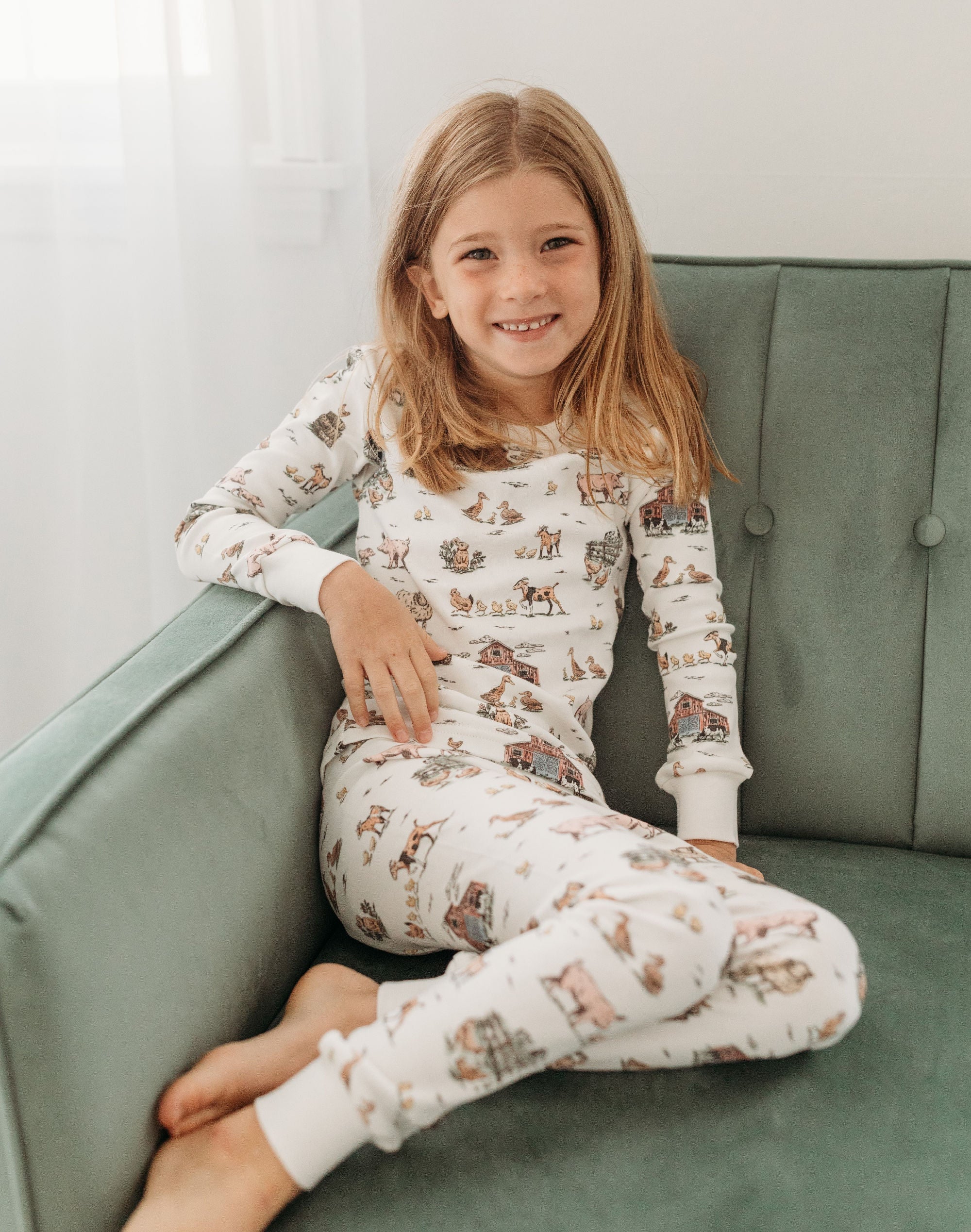 Farm Friends | Kids' Organic PJ Set