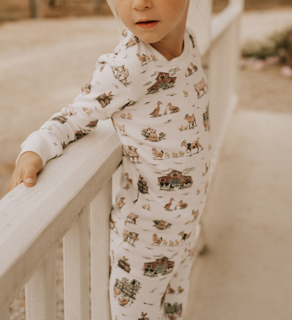 Farm Friends | Kids' Organic PJ Set