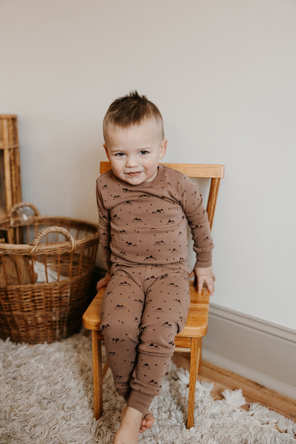 Latte Mountain | Kids' Organic PJ Set