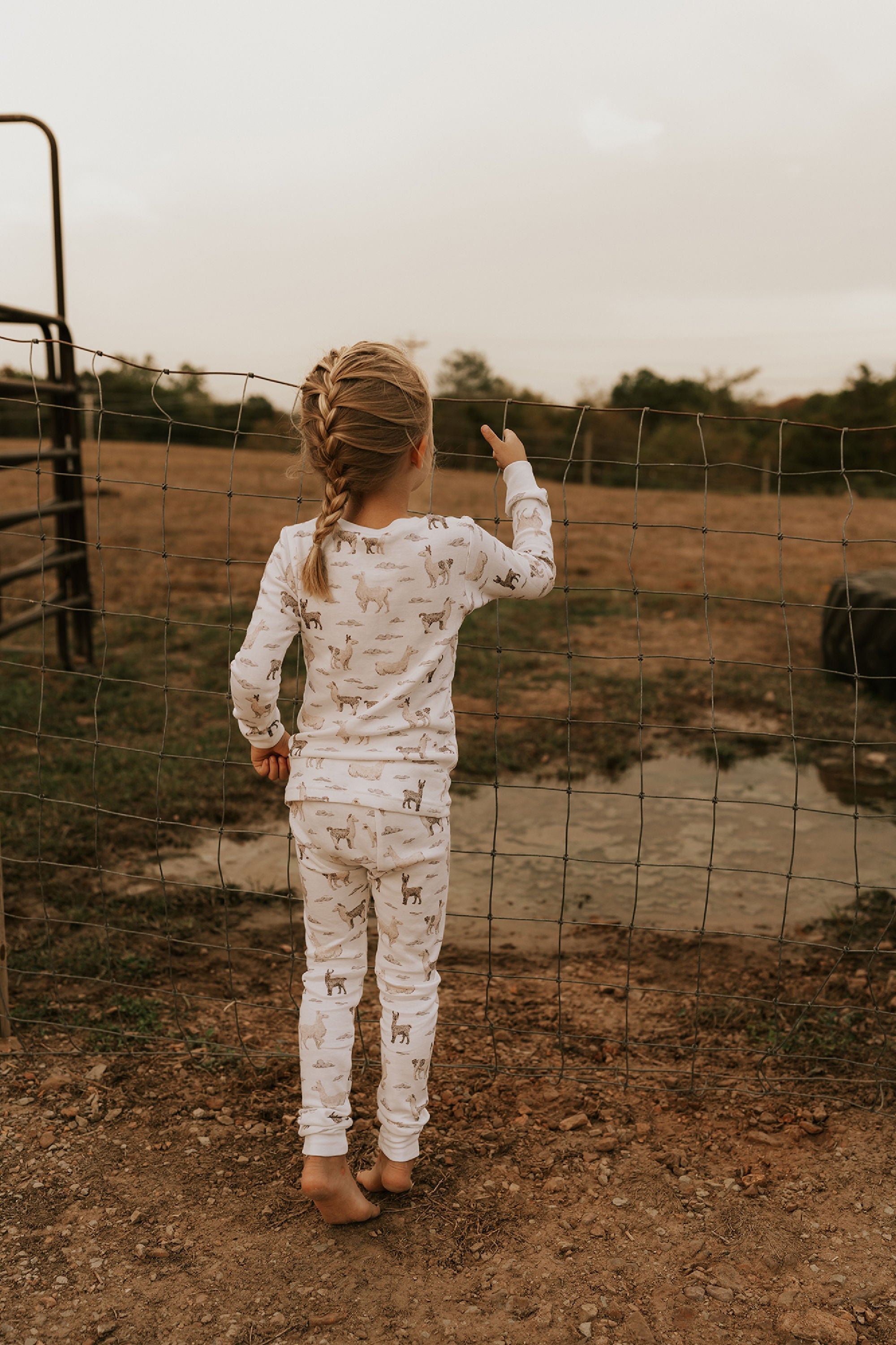 Llama | Kids' Organic PJ Set