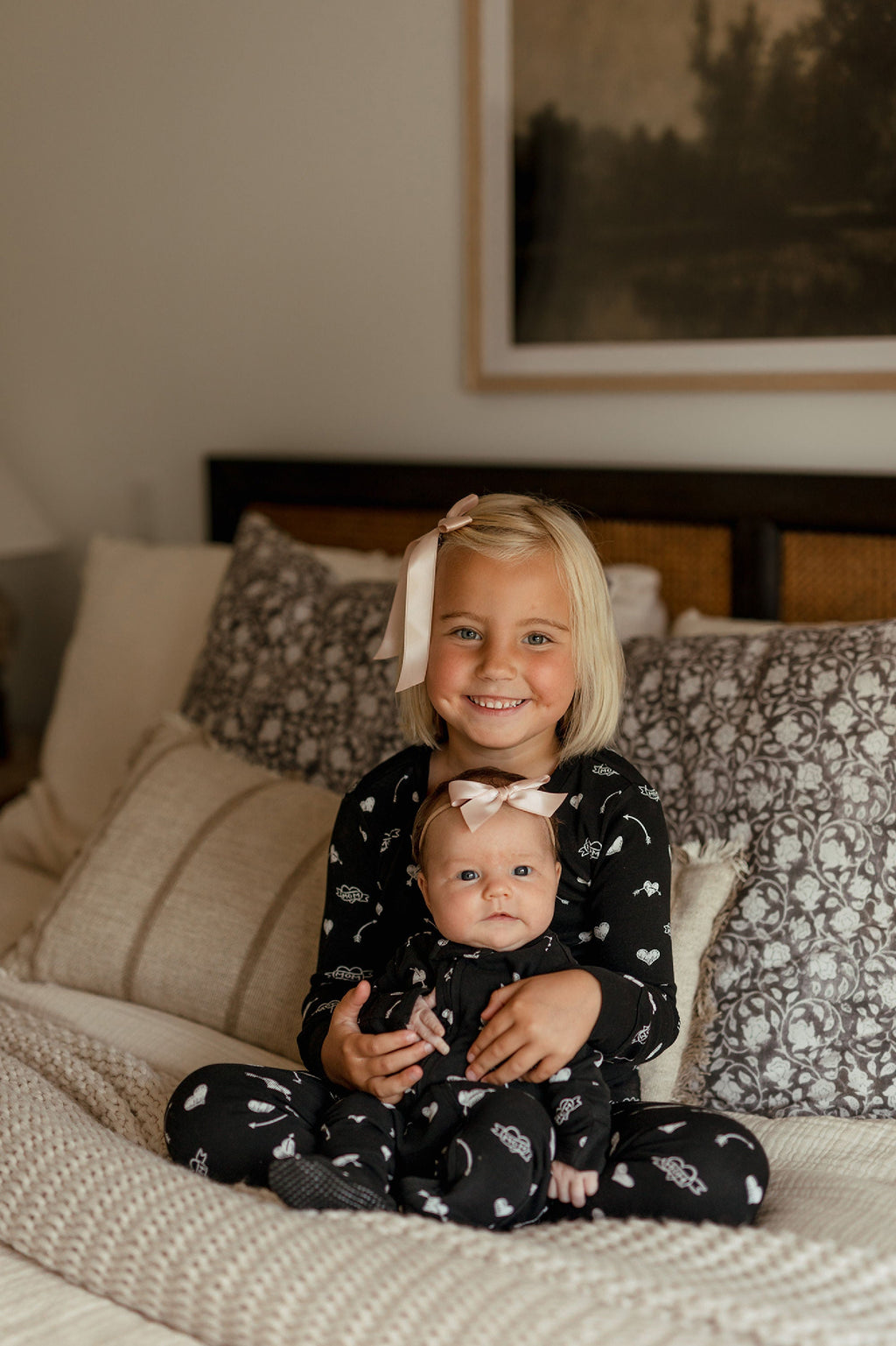 Mom Heart | Kids' Organic PJ Set