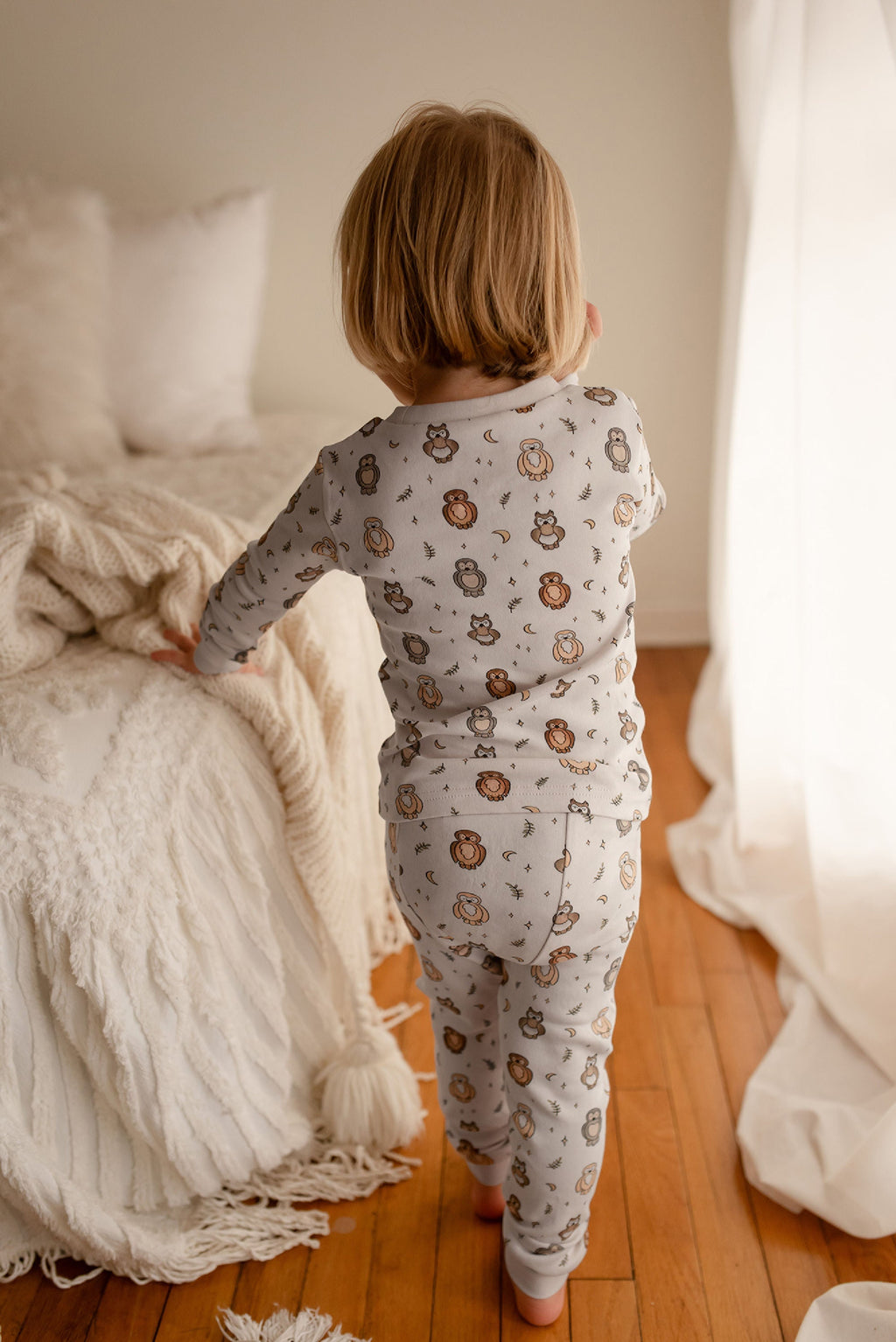 Owl Hoo? | Kids' Organic PJ Set