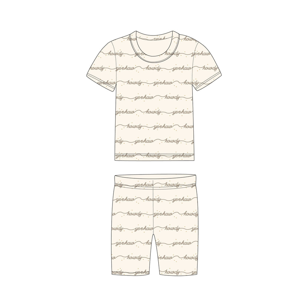 Howdy | Kids' Organic PJ Set