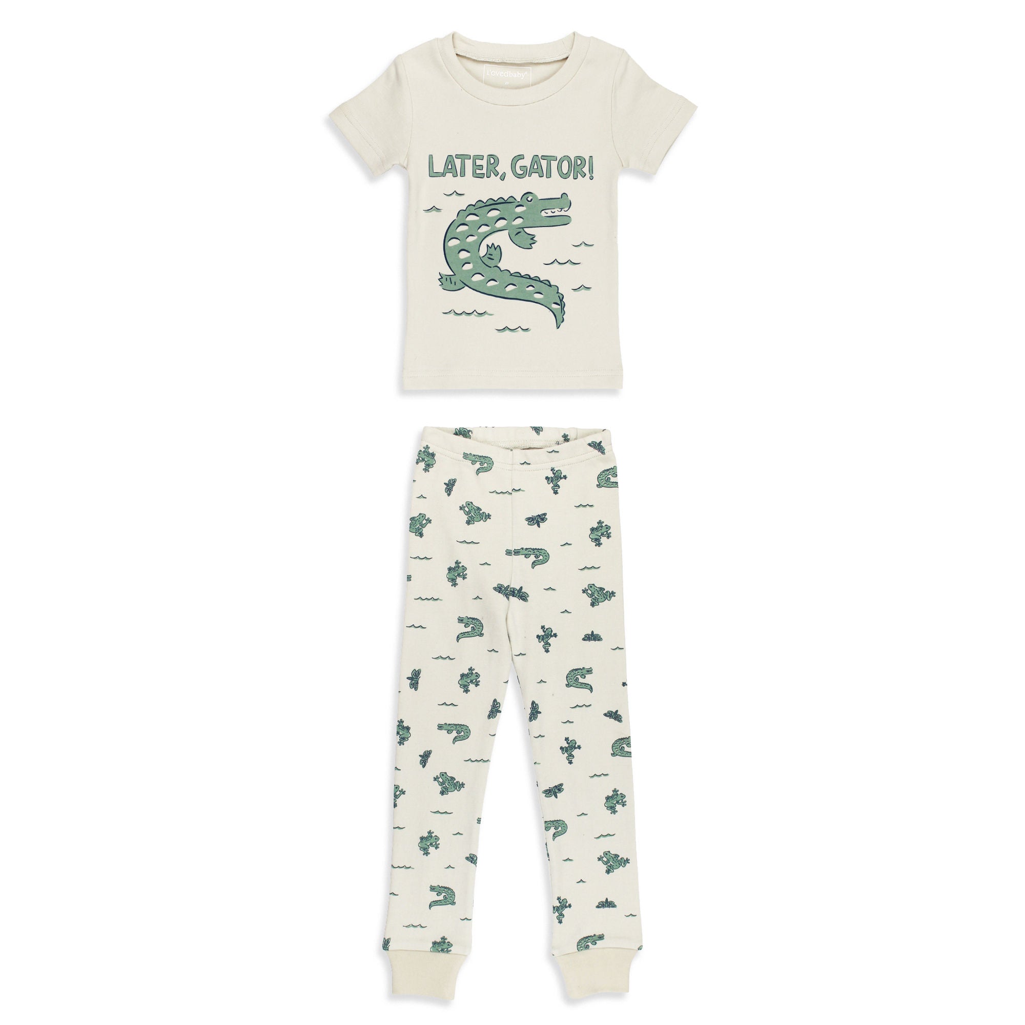 Alligator | Kids' Organic S/Sleeve PJ Set