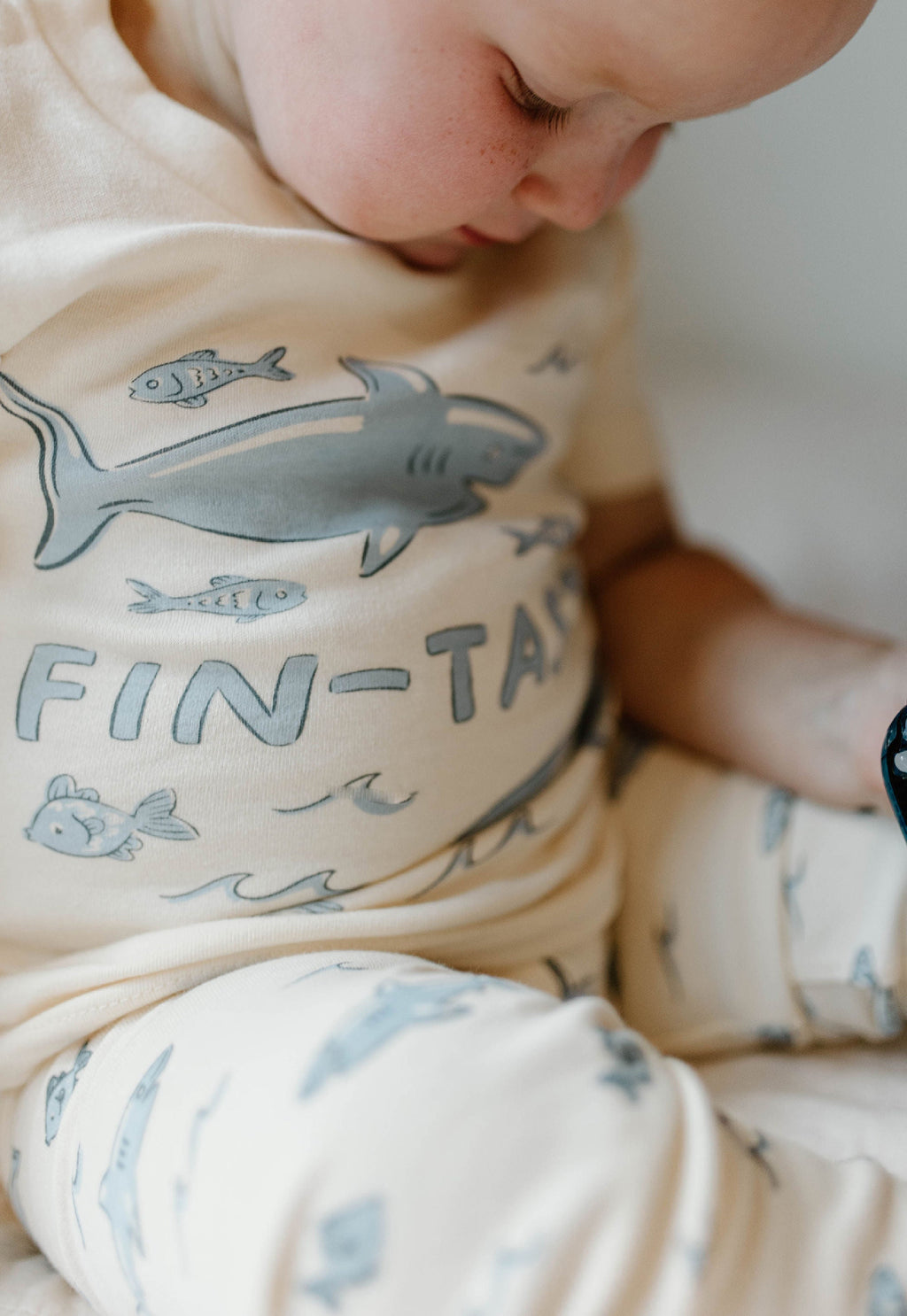 Shark | Kids' Organic S/Sleeve PJ Set