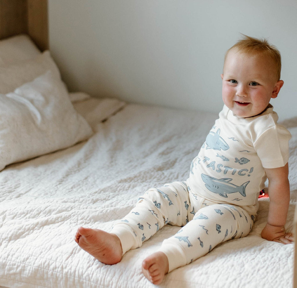 Shark | Kids' Organic S/Sleeve PJ Set