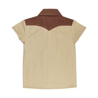 Oatmeal | Kids' Western Button-Up Shirt