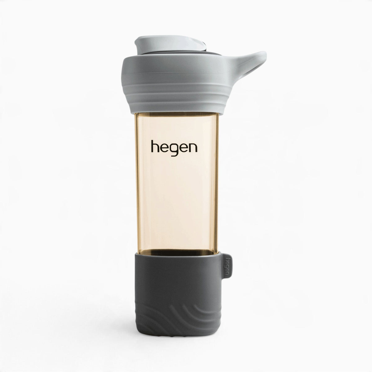 Hegen PPSU Lifestyle Bottle with Loop and Boot - 450ml/15oz - Slate Grey