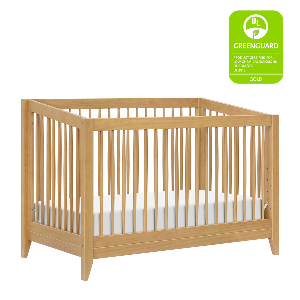Sprout 4-in-1 Convertible Crib with Toddler Bed Conversion Kit