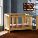 Sprout 4-in-1 Convertible Crib with Toddler Bed Conversion Kit