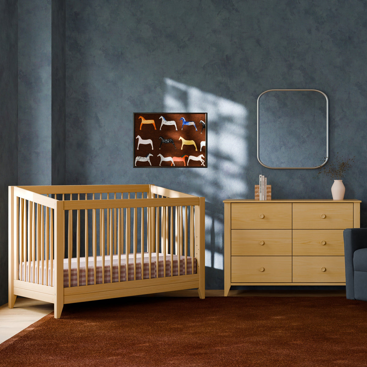Sprout 4-in-1 Convertible Crib with Toddler Bed Conversion Kit