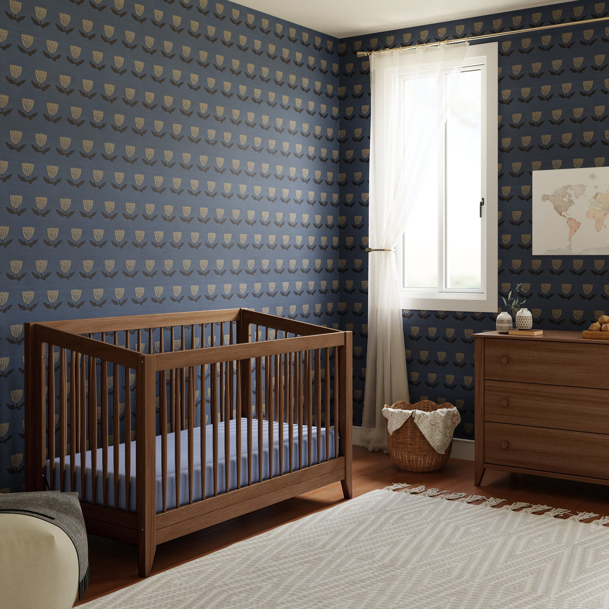Sprout 4-in-1 Convertible Crib with Toddler Bed Conversion Kit