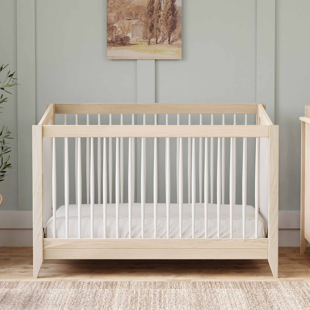 Cuna convertible 4 en 1 Sprout con kit de conversión a cama para niños pequeños
