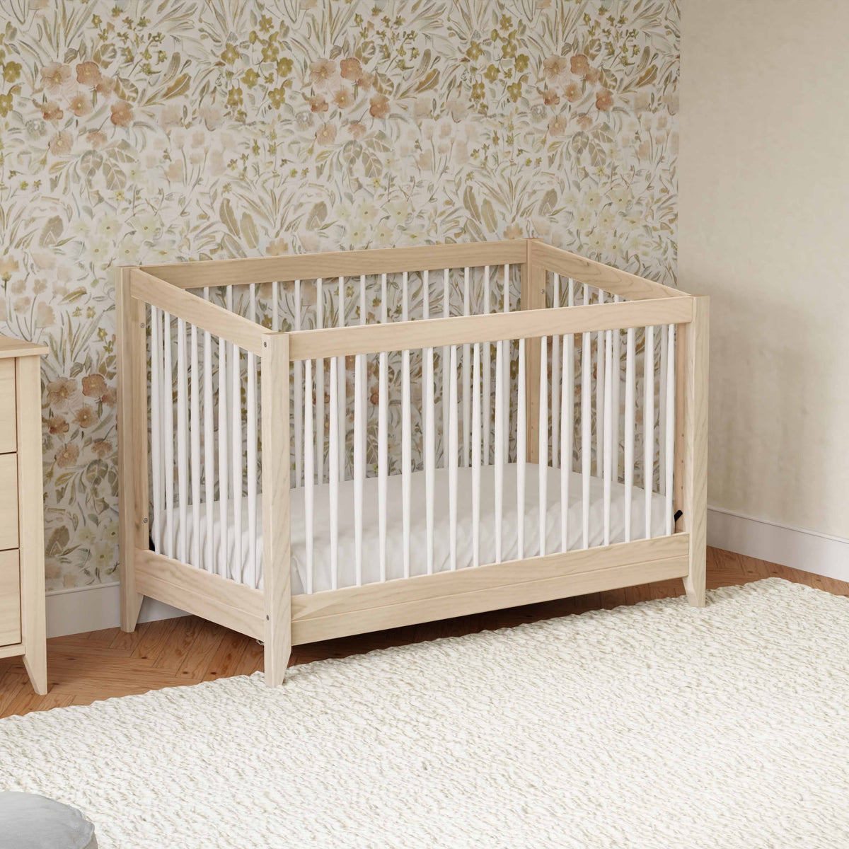 Sprout 4-in-1 Convertible Crib with Toddler Bed Conversion Kit