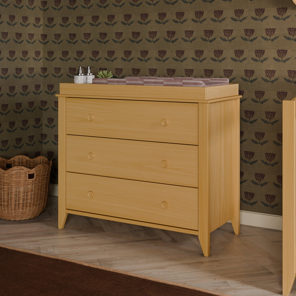 Sprout 3-Drawer Compact Changer Dresser with Removable Changing Tray (42")