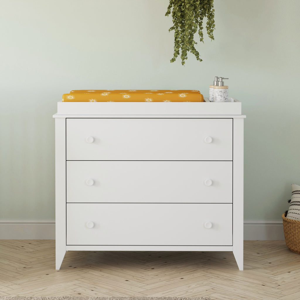 Sprout 3-Drawer Compact Changer Dresser with Removable Changing Tray (42")