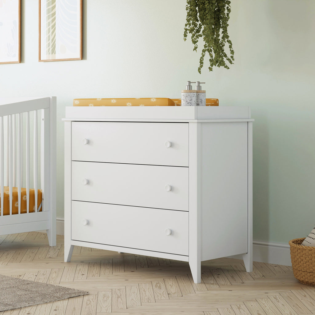 Sprout 3-Drawer Compact Changer Dresser with Removable Changing Tray (42")