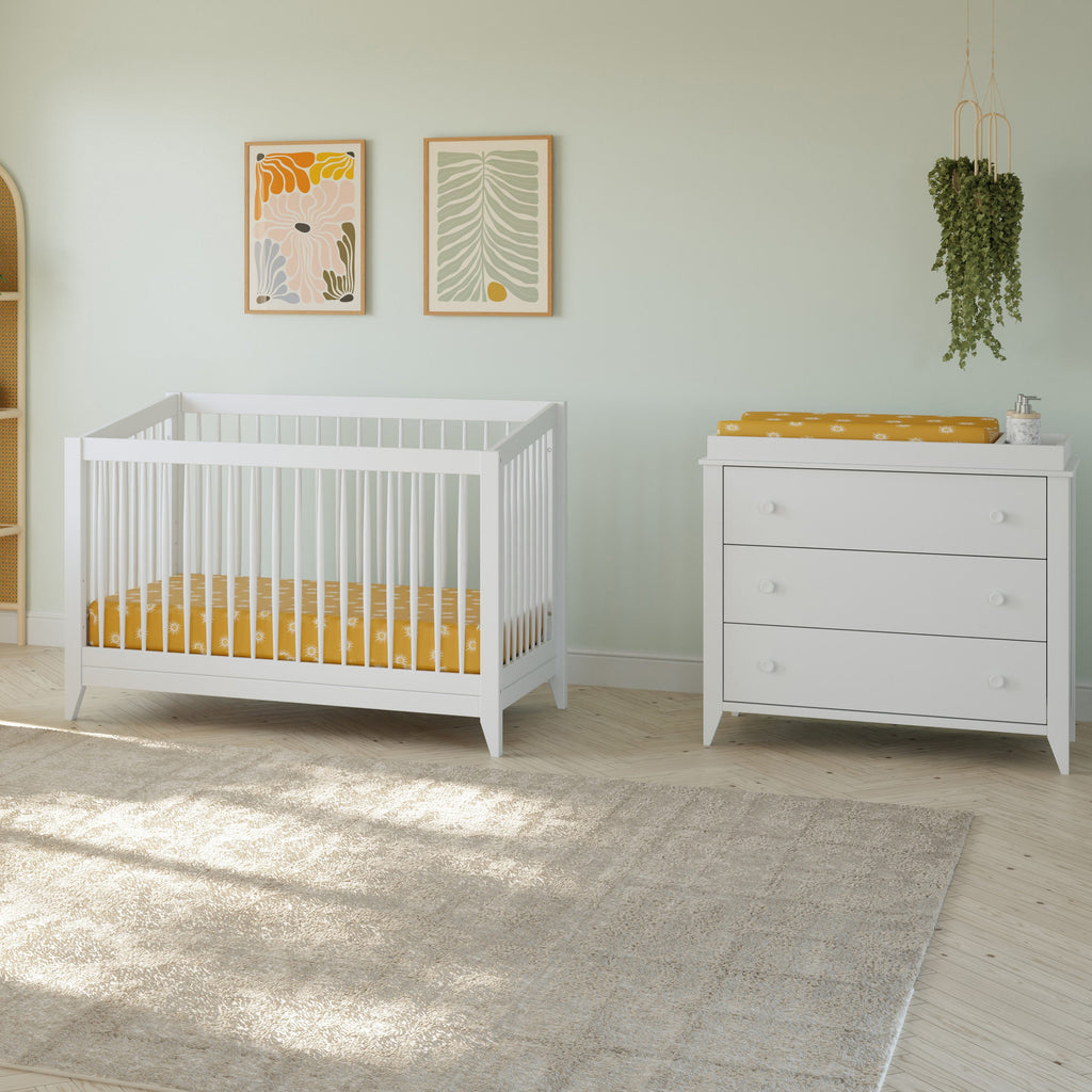 Sprout 3-Drawer Compact Changer Dresser with Removable Changing Tray (42")