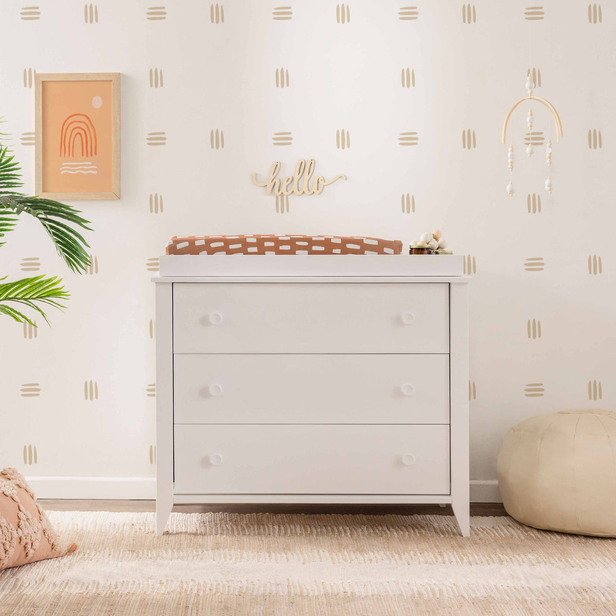 Sprout 3-Drawer Compact Changer Dresser with Removable Changing Tray (42")