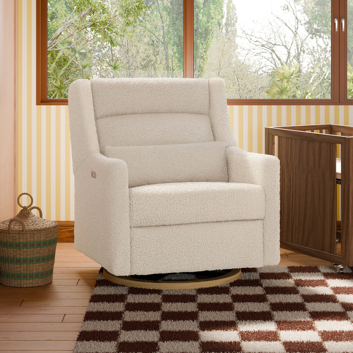 Kiwi Plus Chair and a Half Power Recliner and Swivel Glider with Power Adjustable Headrest and USB Port