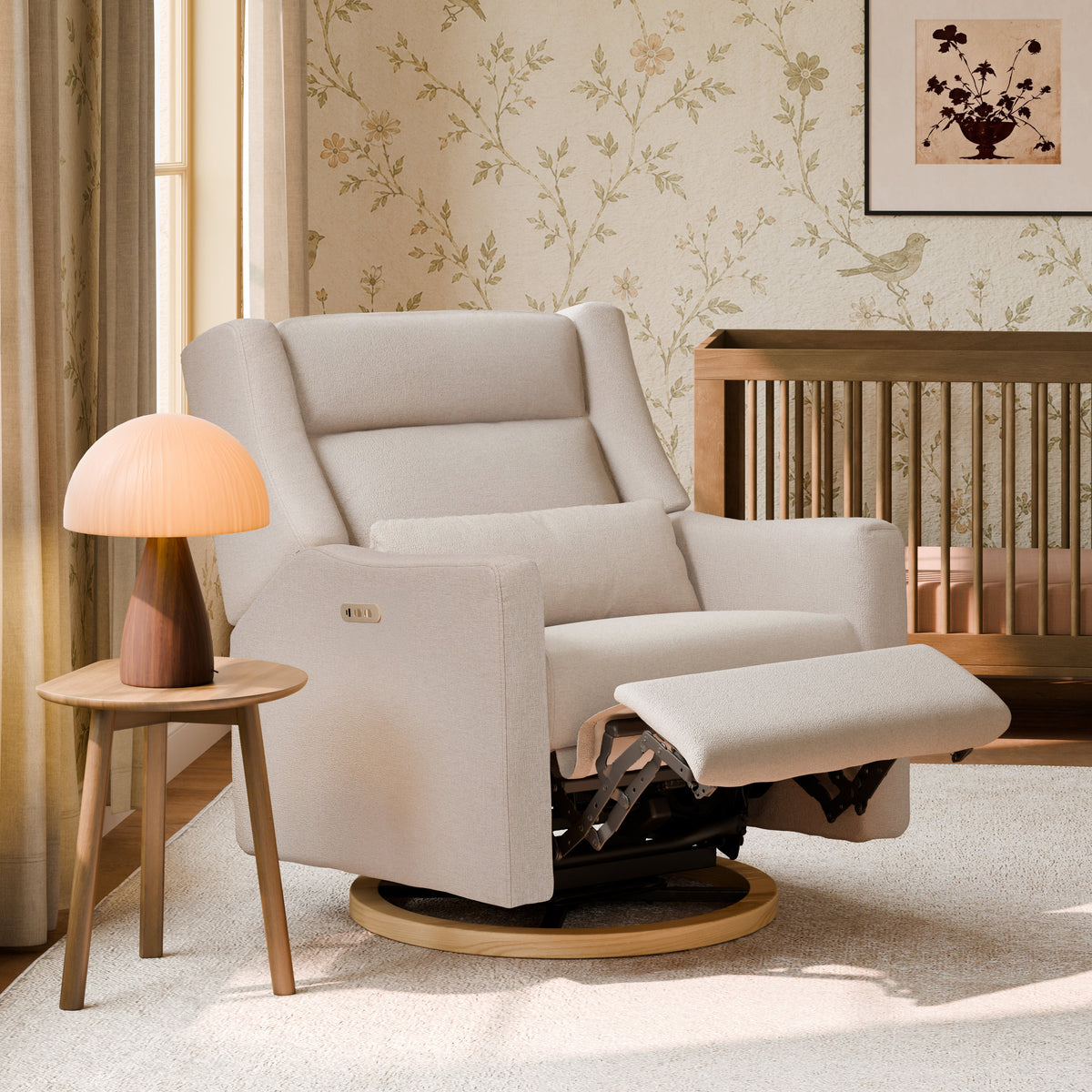 Kiwi Plus Chair and a Half Power Recliner and Swivel Glider with Power Adjustable Headrest and USB Port