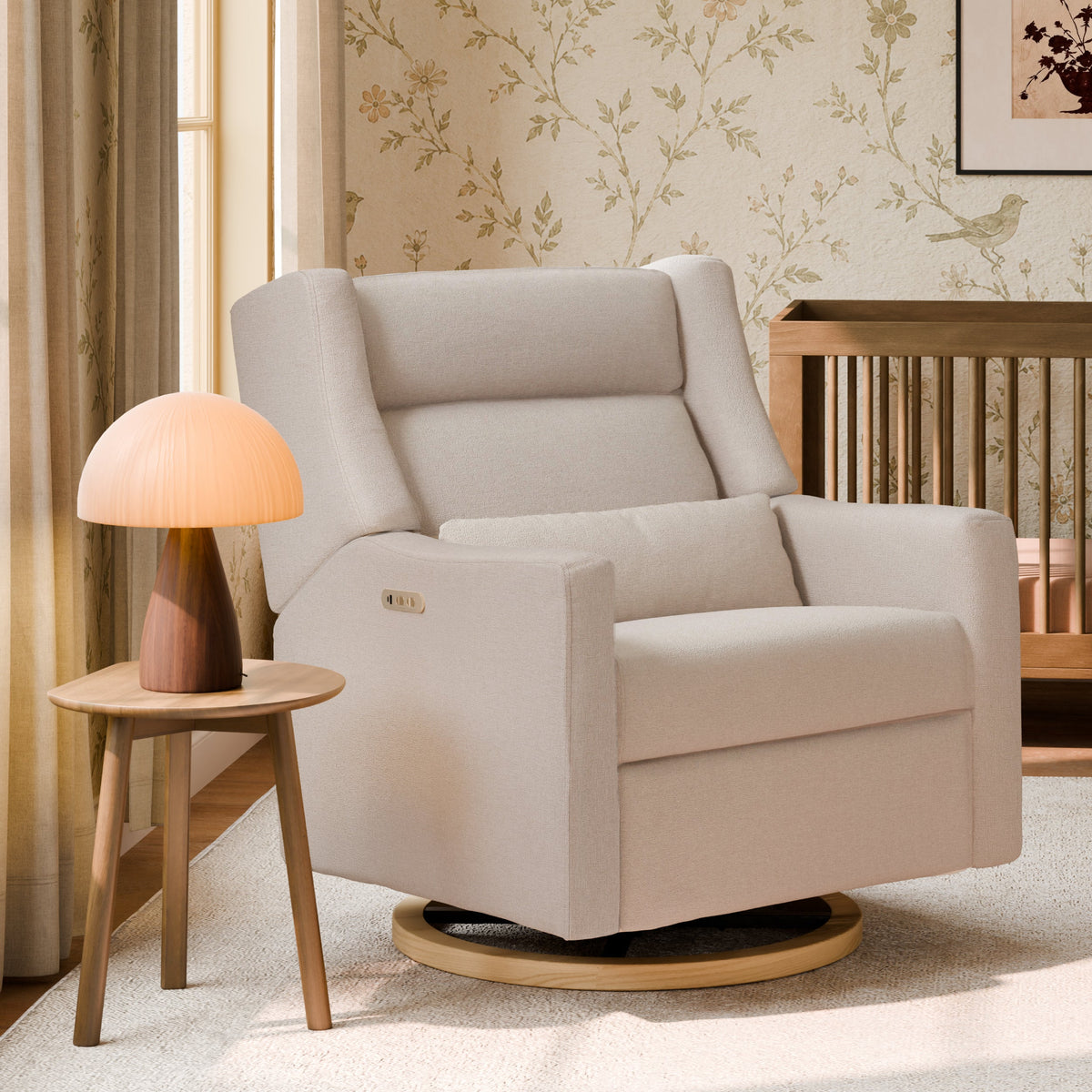 Kiwi Plus Chair and a Half Power Recliner and Swivel Glider with Power Adjustable Headrest and USB Port