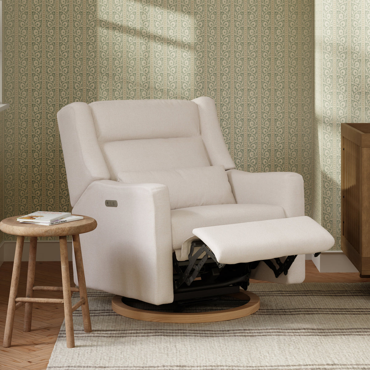Kiwi Plus Chair and a Half Power Recliner and Swivel Glider with Power Adjustable Headrest and USB Port