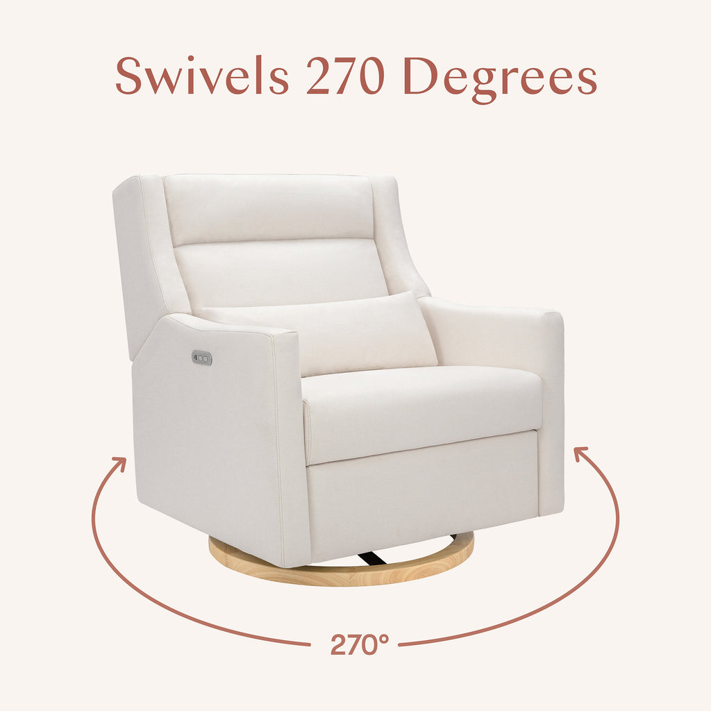 Kiwi Plus Chair and a Half Power Recliner and Swivel Glider with Power Adjustable Headrest and USB Port