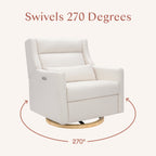 Kiwi Plus Chair and a Half Power Recliner and Swivel Glider with Power Adjustable Headrest and USB Port