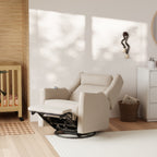 Kiwi Deluxe Power Recliner and Swivel Glider with Heat and Massage