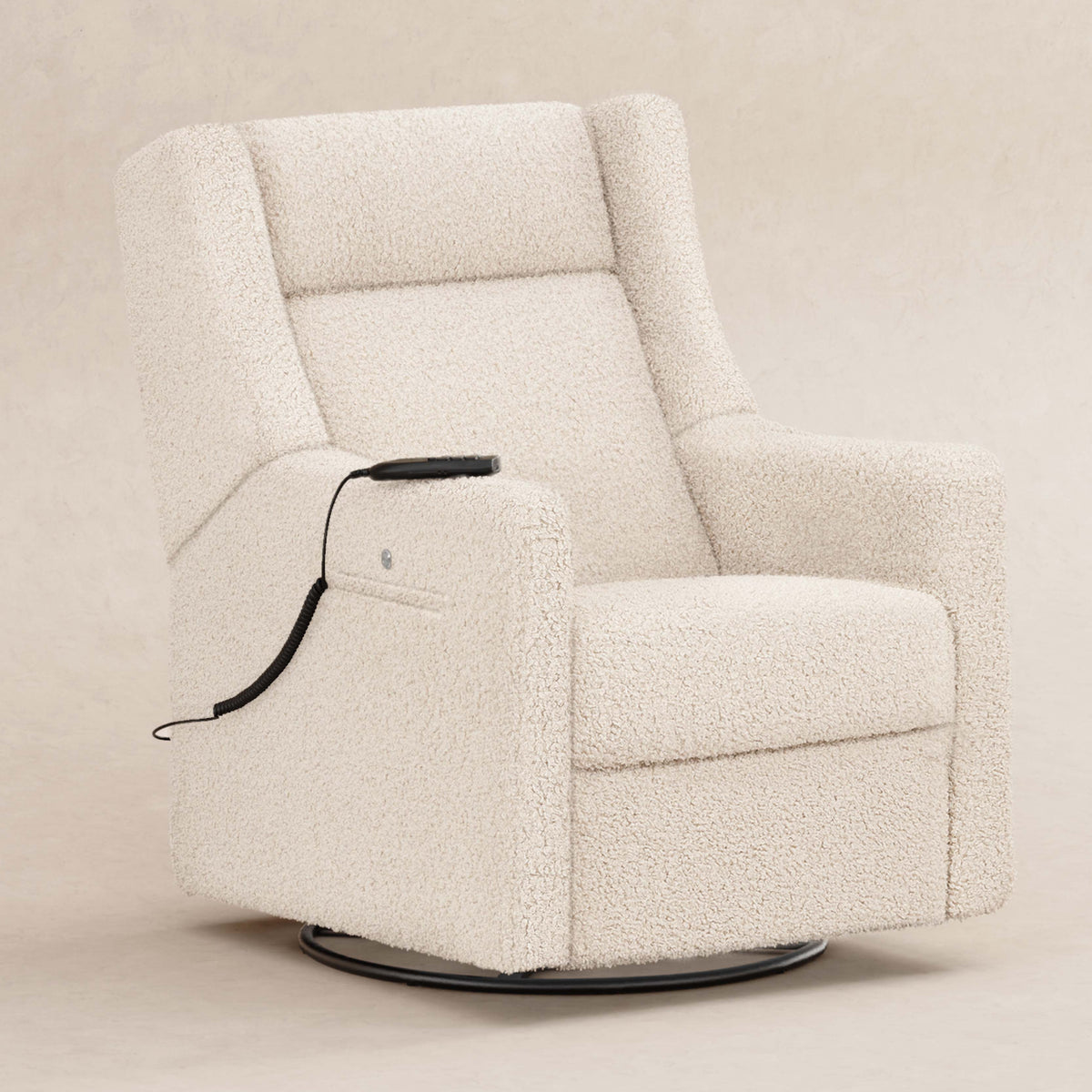Kiwi Deluxe Power Recliner and Swivel Glider with Heat and Massage