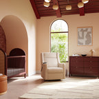 Kiwi Deluxe Power Recliner and Swivel Glider with Heat and Massage