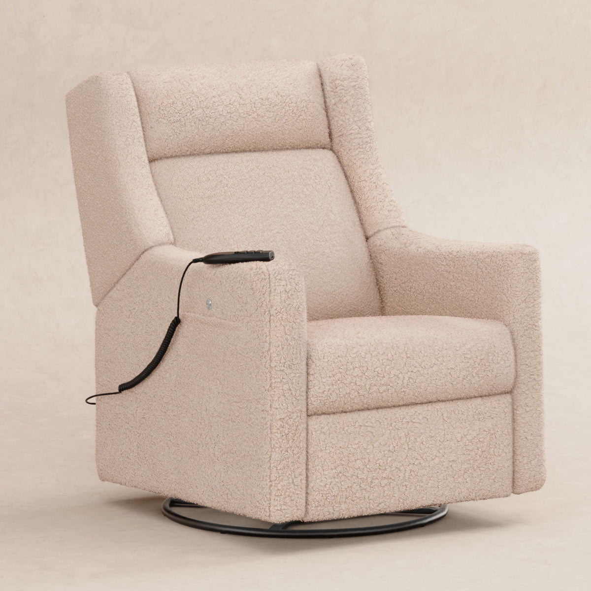 Kiwi Deluxe Power Recliner and Swivel Glider with Heat and Massage